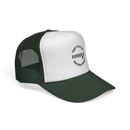 Ducerup™ 'Fight the Fish Not the Finder' Trucker Cap