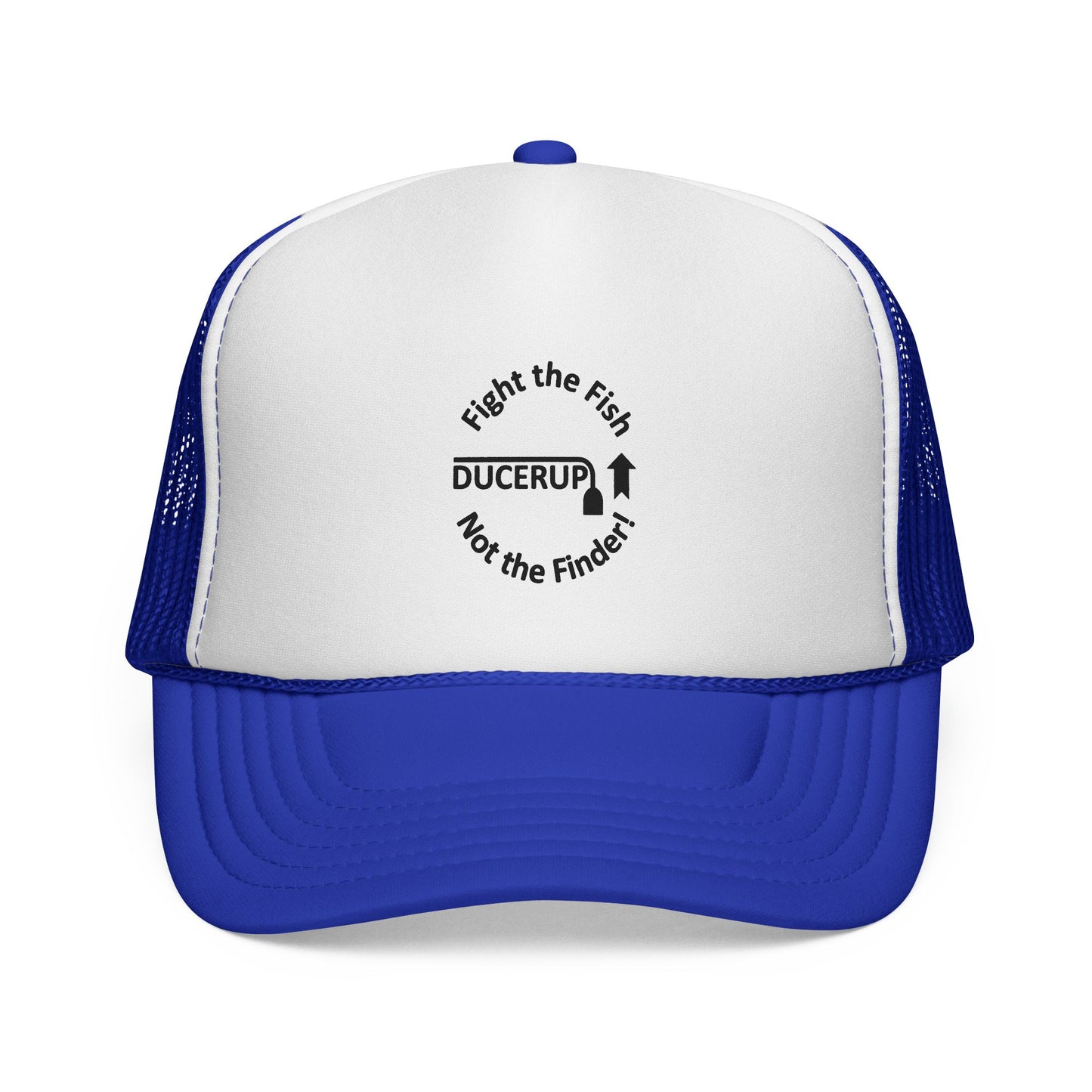 Ducerup™ 'Fight the Fish Not the Finder' Trucker Cap