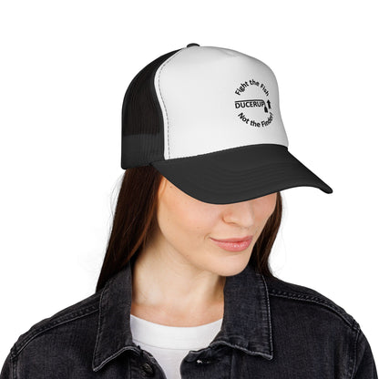Ducerup™ 'Fight the Fish Not the Finder' Trucker Cap