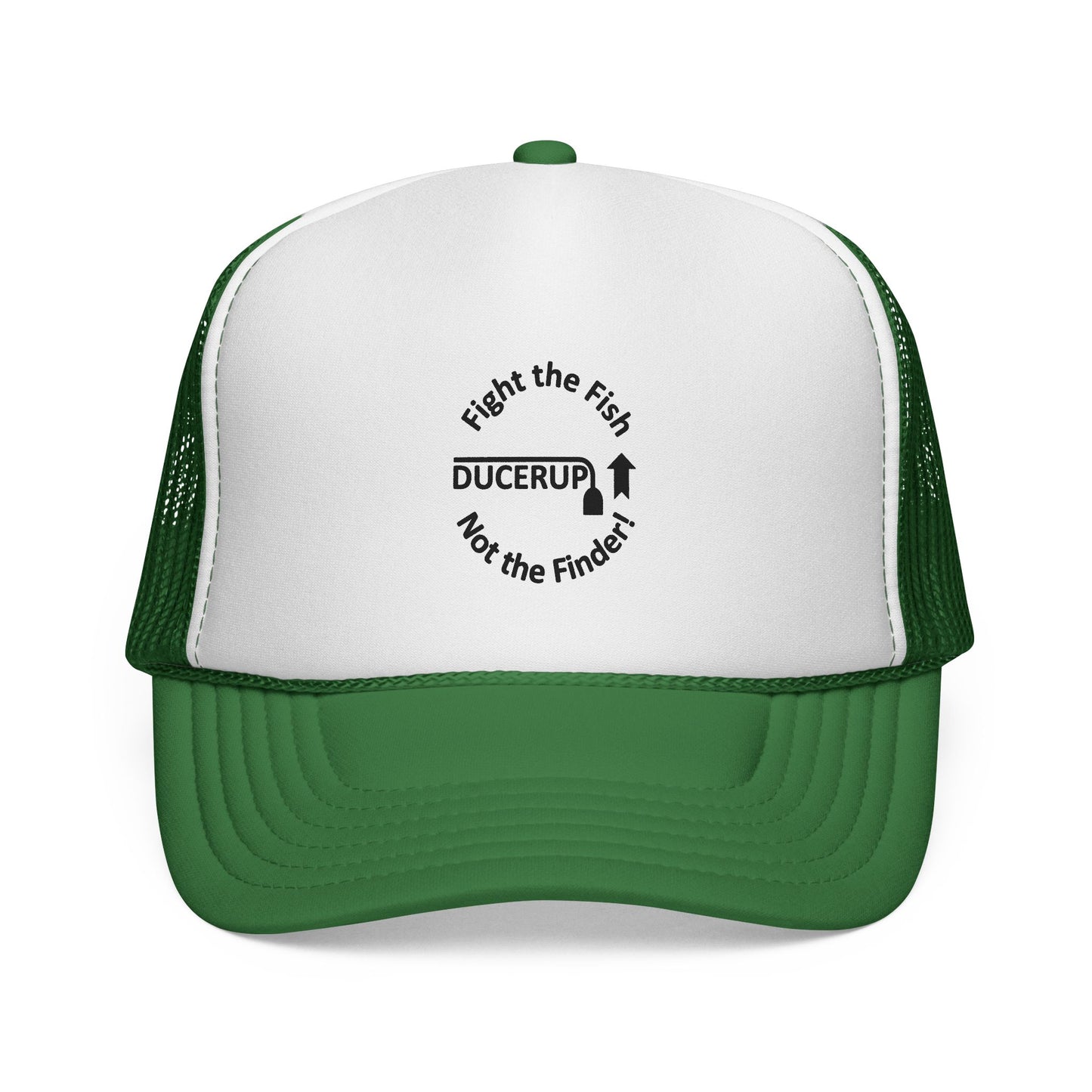 Ducerup™ 'Fight the Fish Not the Finder' Trucker Cap