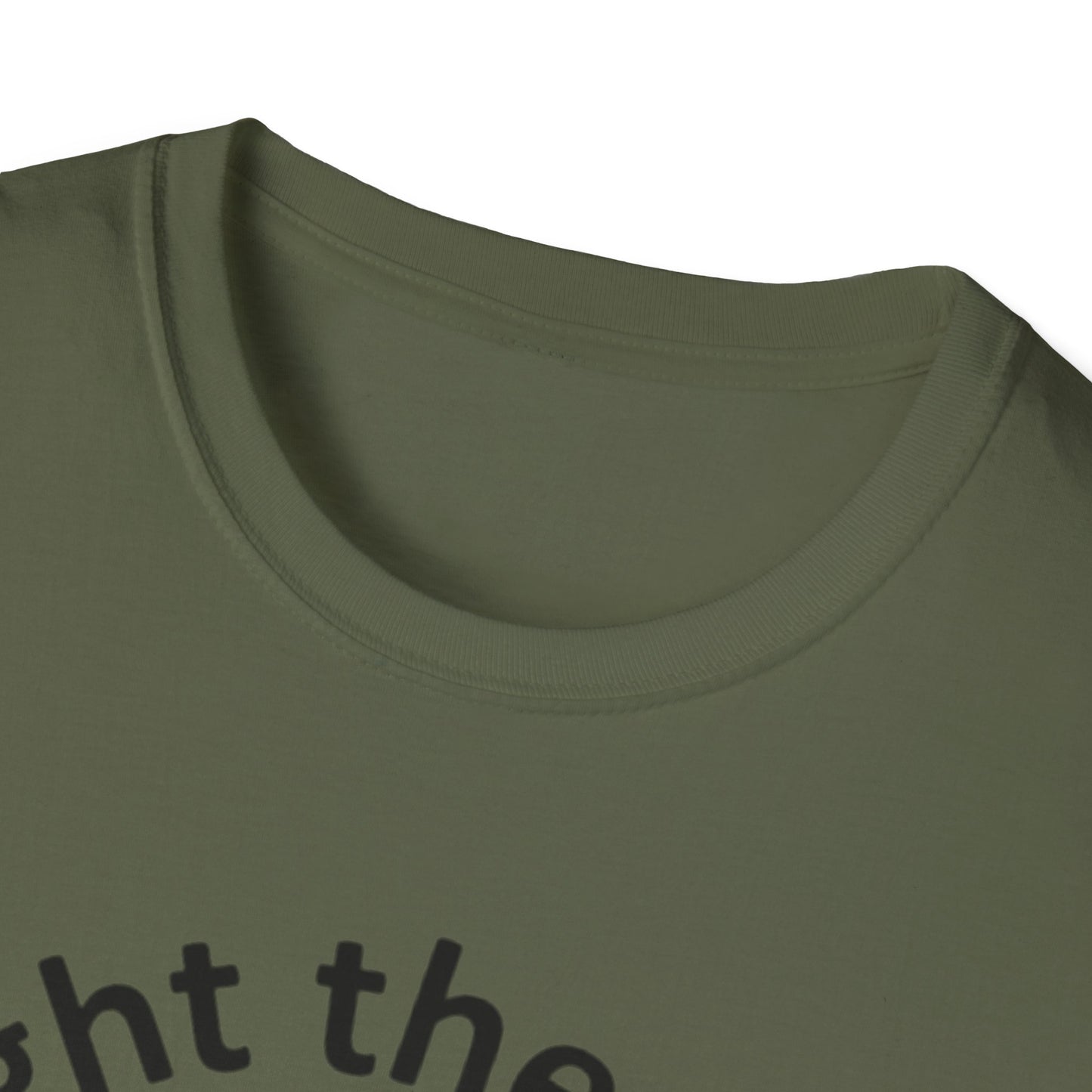 T-Shirt — "Fight the Fish, Not the Finder" Graphic Tee (DUCERUP™)