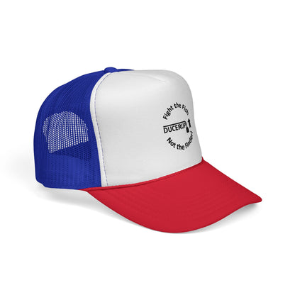 Ducerup™ 'Fight the Fish Not the Finder' Trucker Cap