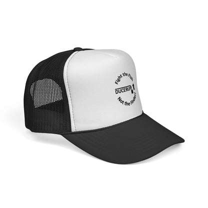 Ducerup™ 'Fight the Fish Not the Finder' Trucker Cap