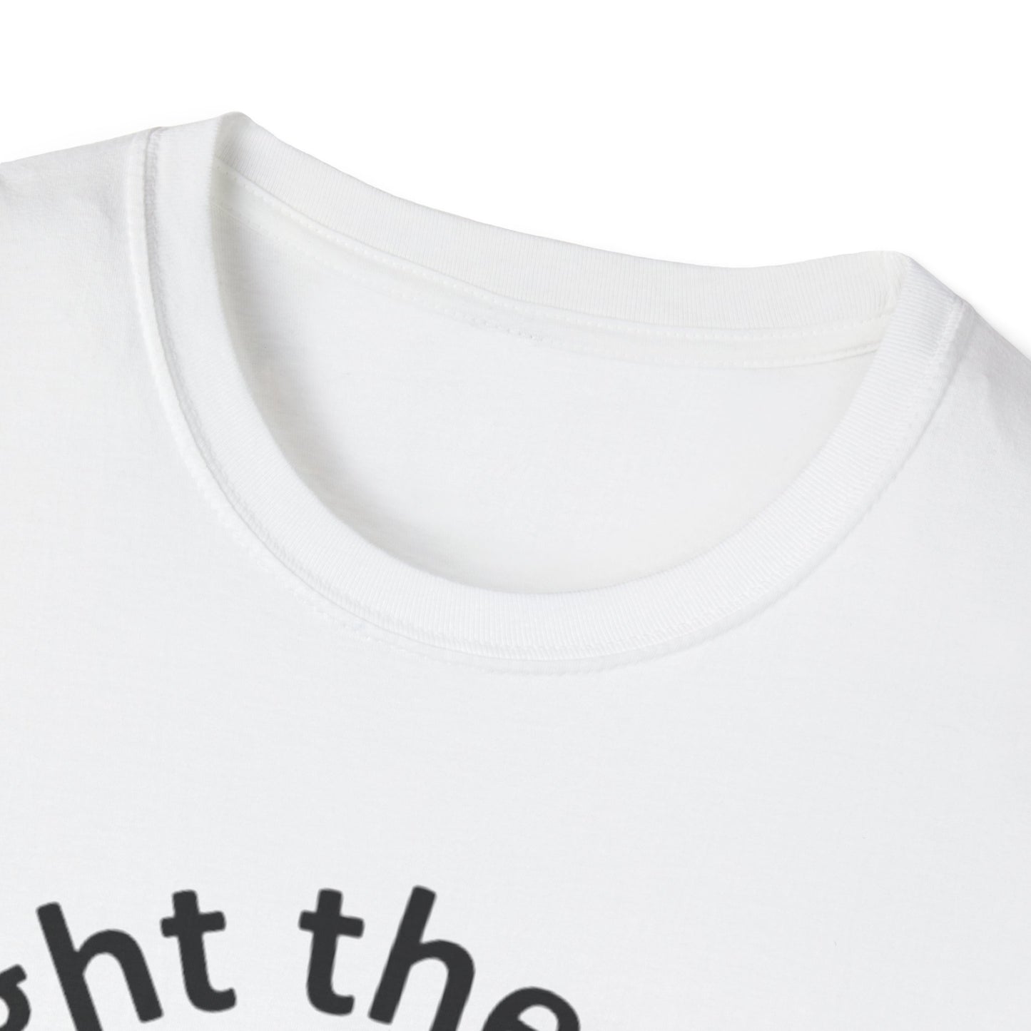T-Shirt — "Fight the Fish, Not the Finder" Graphic Tee (DUCERUP™)