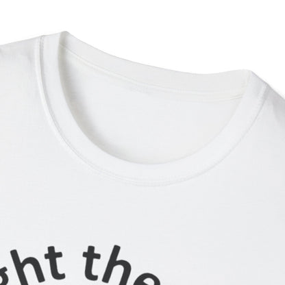 T-Shirt — "Fight the Fish, Not the Finder" Graphic Tee (DUCERUP™)