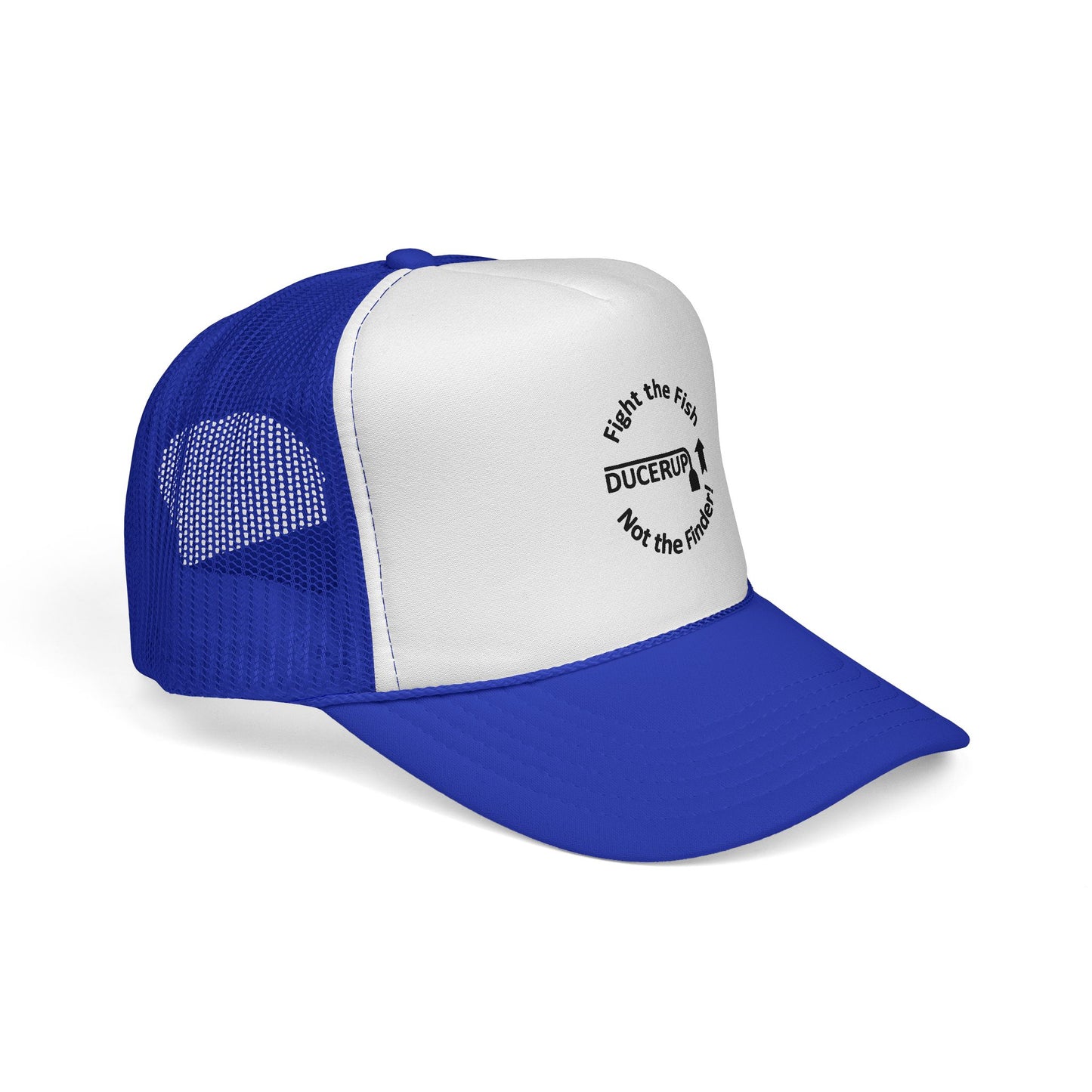 Ducerup™ 'Fight the Fish Not the Finder' Trucker Cap