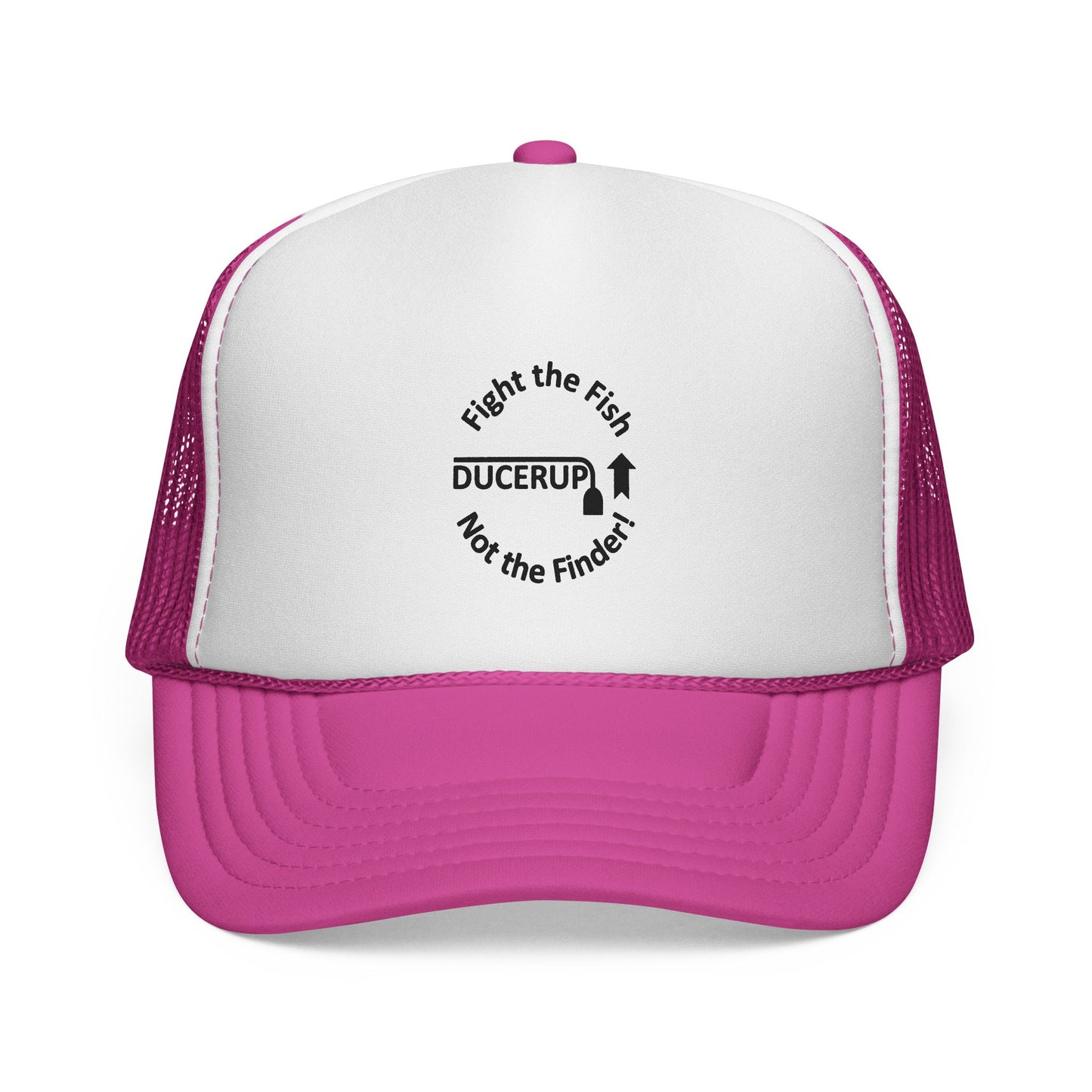 Ducerup™ 'Fight the Fish Not the Finder' Trucker Cap