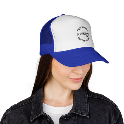 Ducerup™ 'Fight the Fish Not the Finder' Trucker Cap