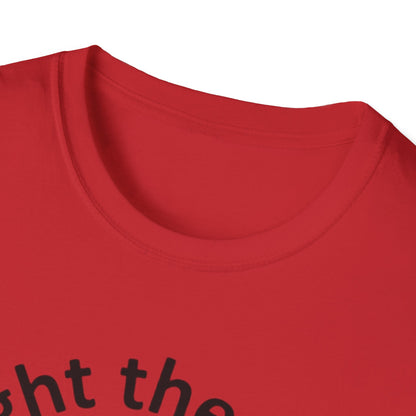T-Shirt — "Fight the Fish, Not the Finder" Graphic Tee (DUCERUP™)