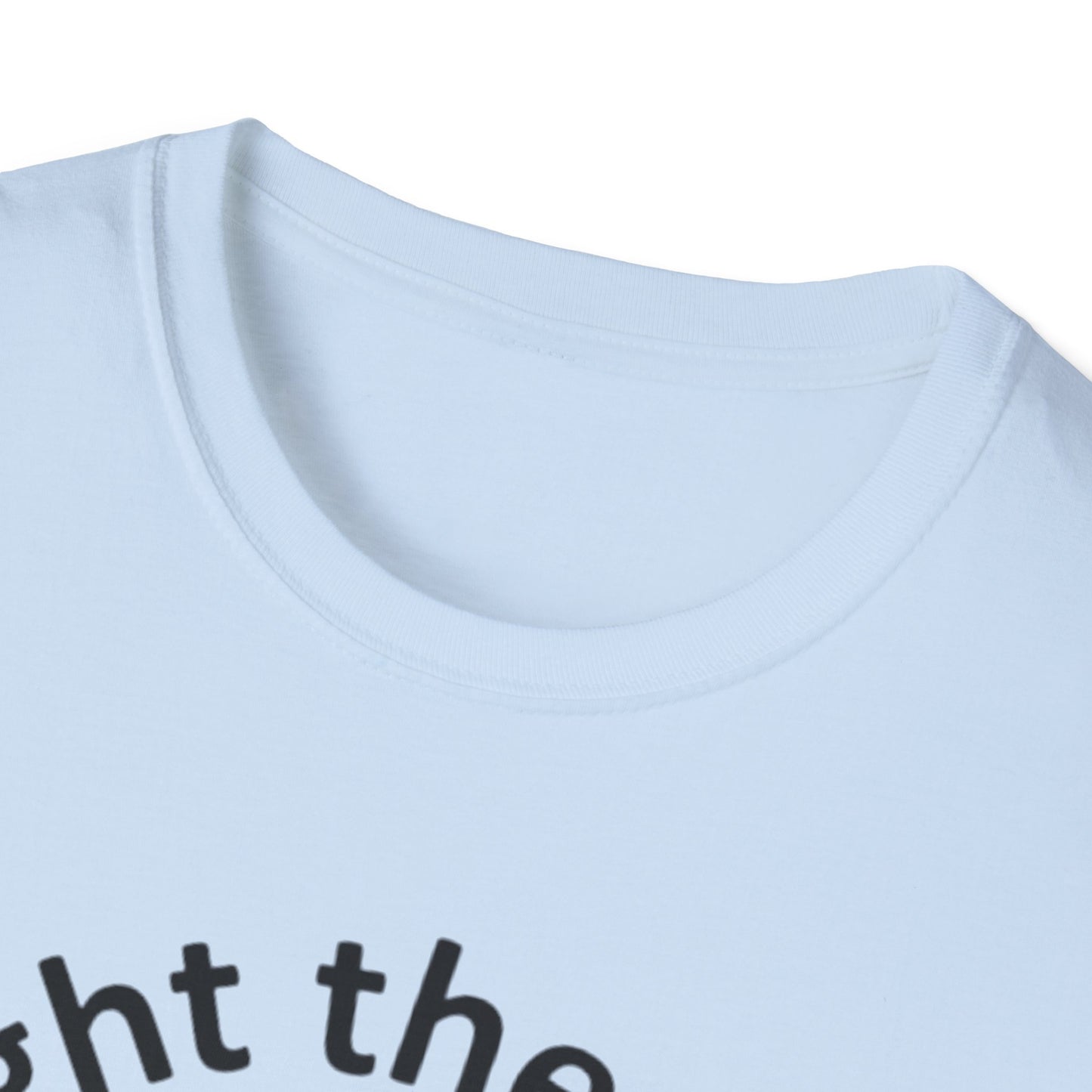 T-Shirt — "Fight the Fish, Not the Finder" Graphic Tee (DUCERUP™)