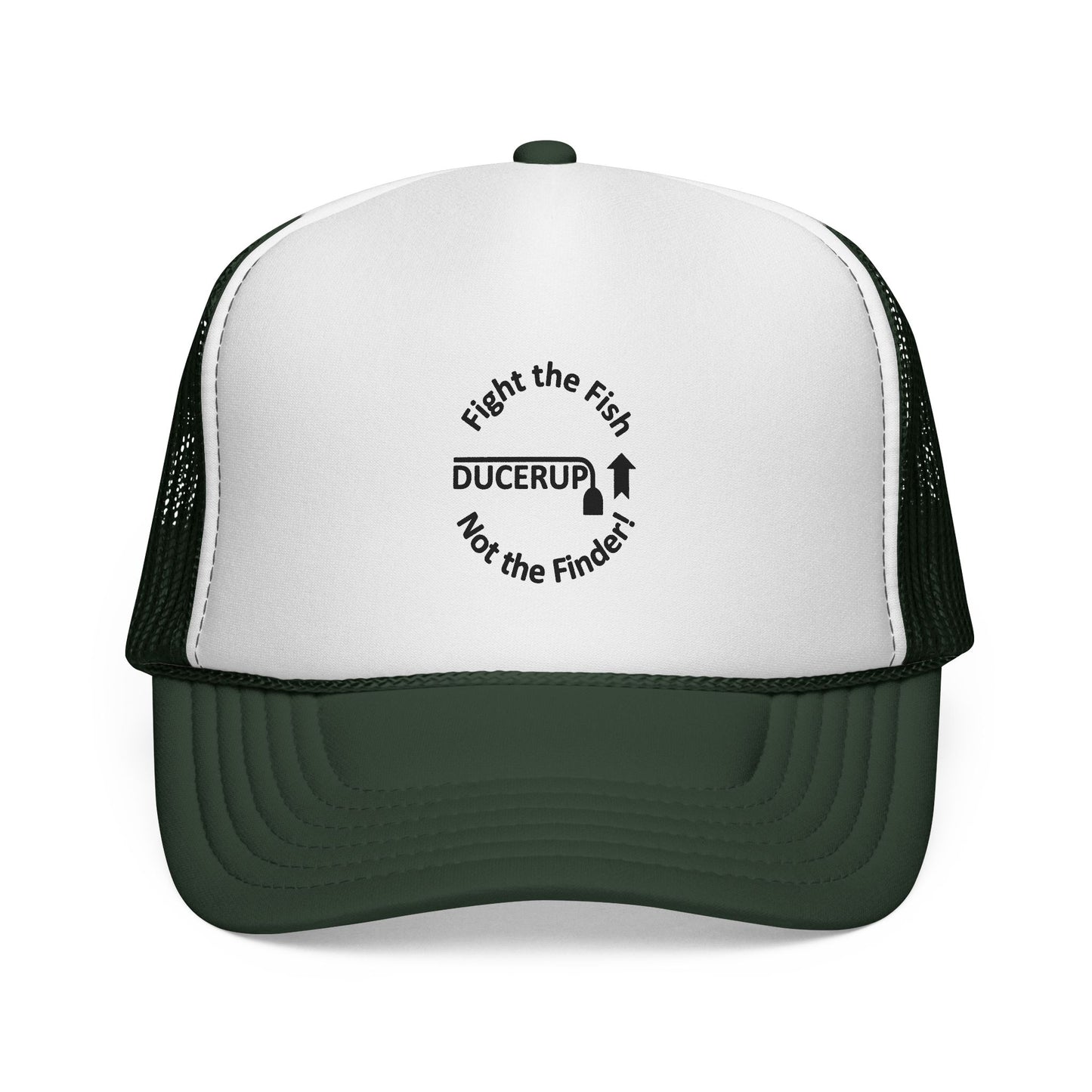 Ducerup™ 'Fight the Fish Not the Finder' Trucker Cap