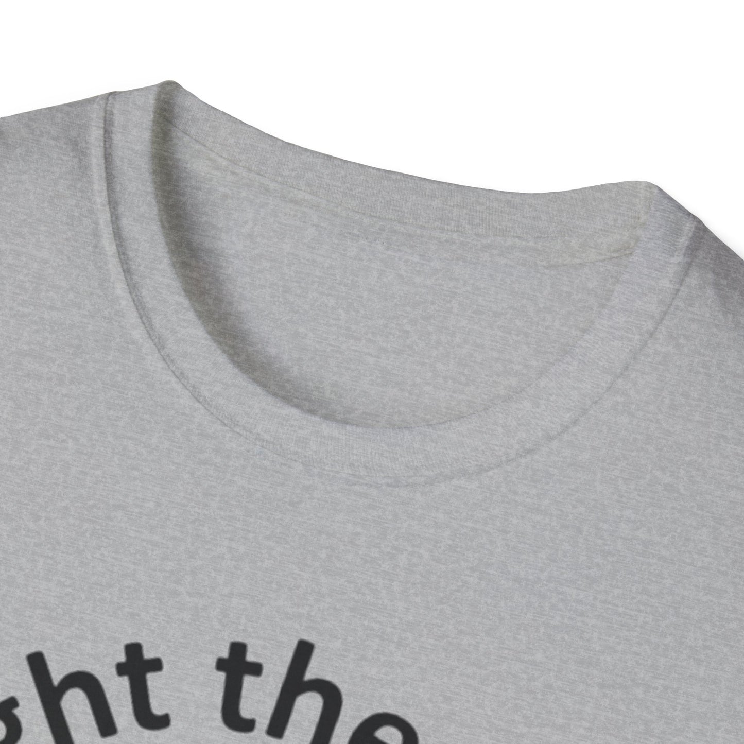T-Shirt — "Fight the Fish, Not the Finder" Graphic Tee (DUCERUP™)