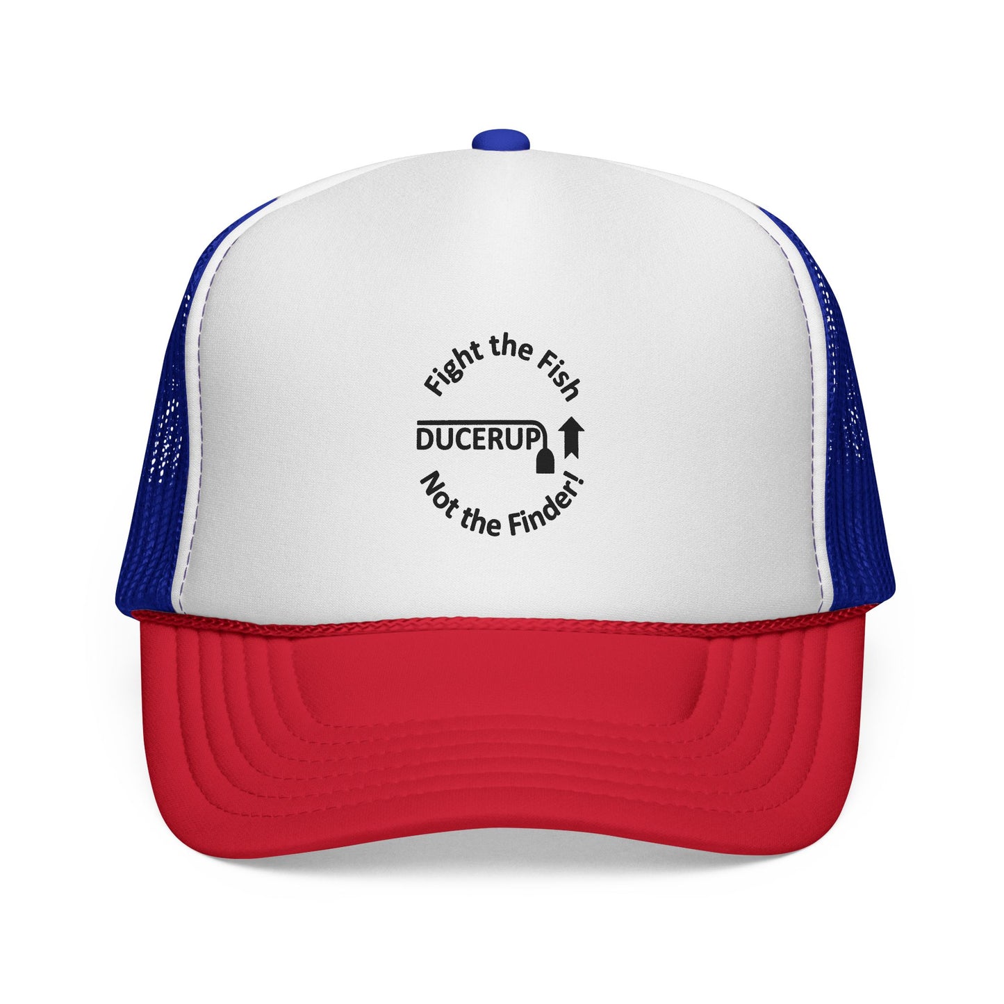 Ducerup™ 'Fight the Fish Not the Finder' Trucker Cap