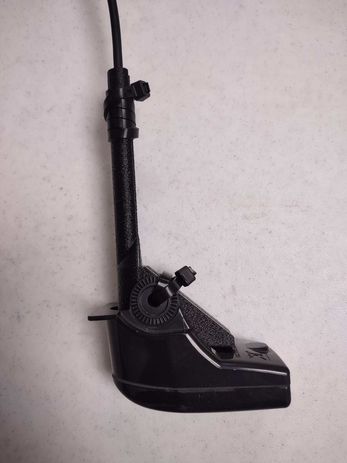Transducer Holder for GARMIN® Striker Ice Transducer cable support